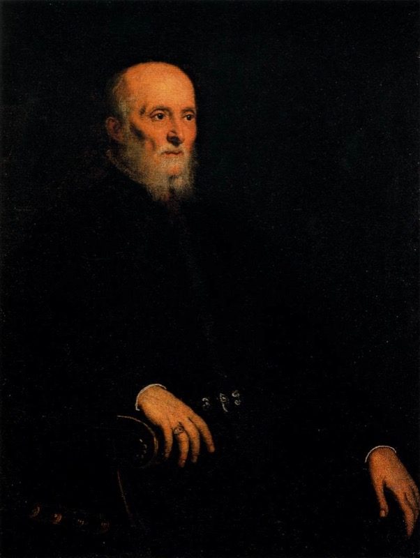 Portrait of Luigi Cornaro by Tintoretto, the 16th-century Venetian nobleman who practiced caloric restriction and lived to nearly 100