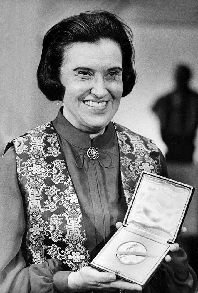 Rosalyn Yalow, Nobel laureate (1977), whose radioimmunoassay technique made measuring peptide hormones like GLP-1 possible