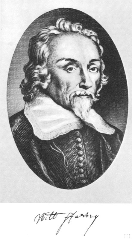 William Harvey, the English physician who discovered the circulation of blood in 1628