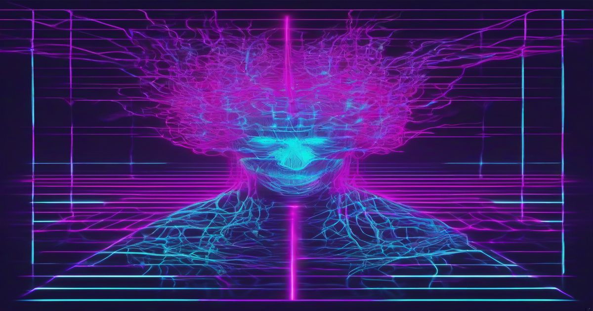 Abstract visualization of neural pathways and brain plasticity representing mental flexibility across the lifespan