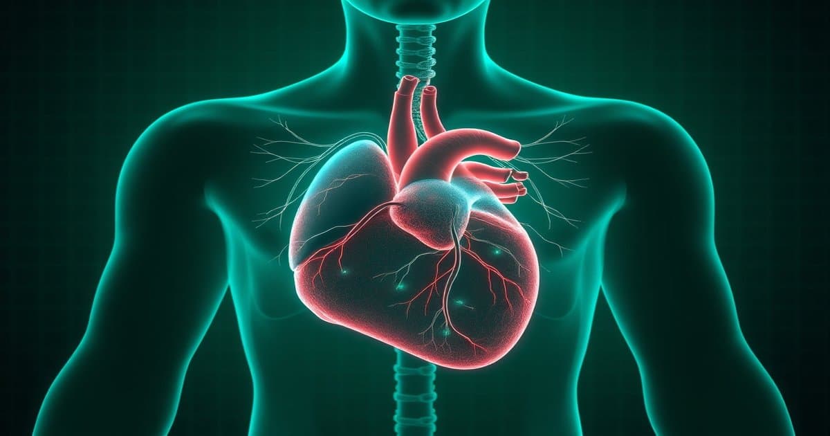 Abstract visualization of the human oxygen cascade from lungs to mitochondria, representing VO2 Max at its most fundamental level