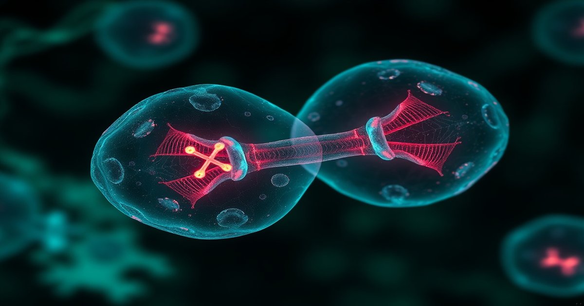 Abstract visualization representing the intersection of female biology and longevity science